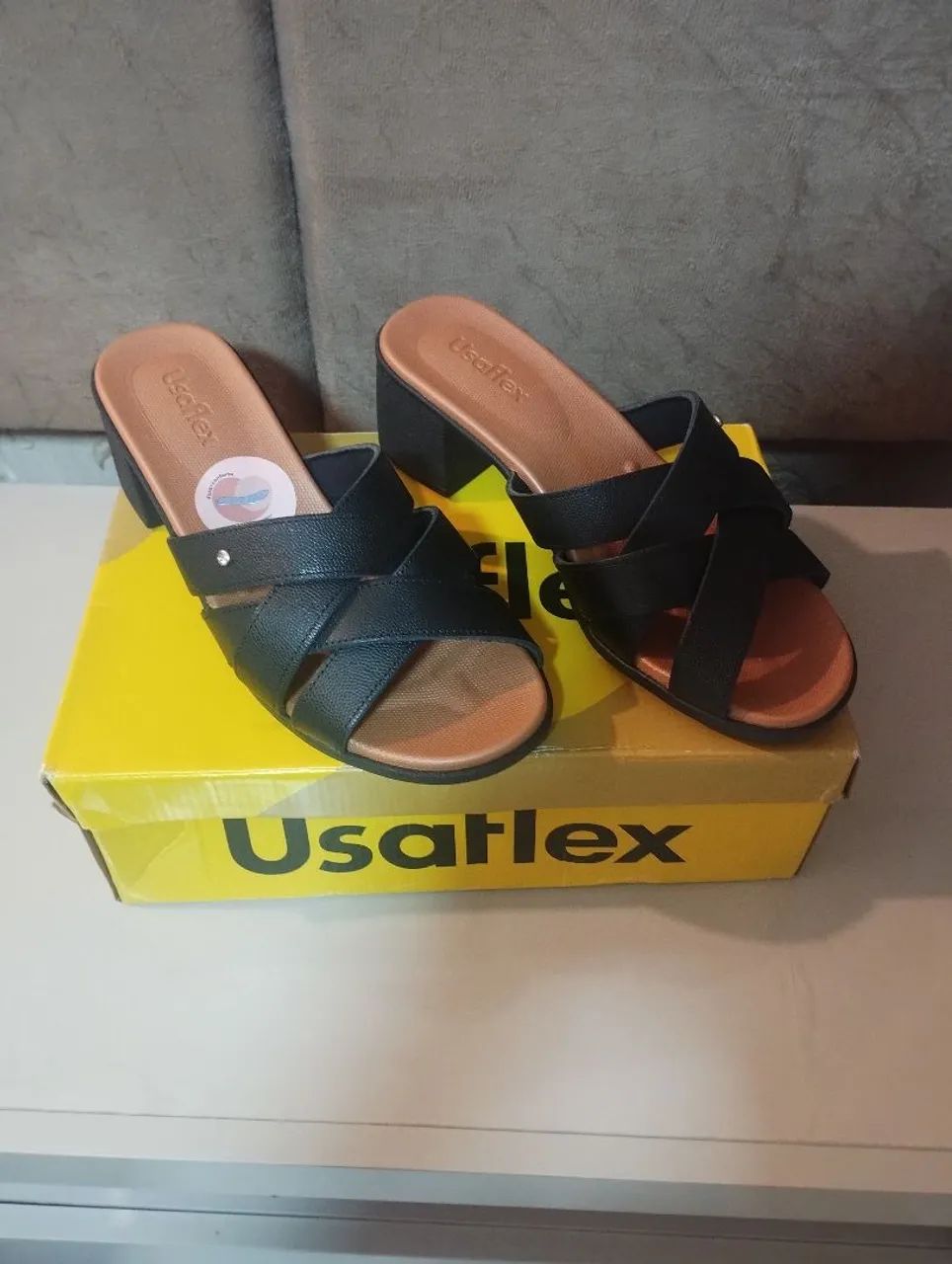Novaaaaa sandália Usaflex Feminina - Foto 2