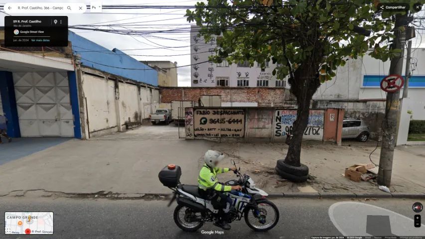 Terreno Comercio 289m² Rua Professor Castilho campo grande