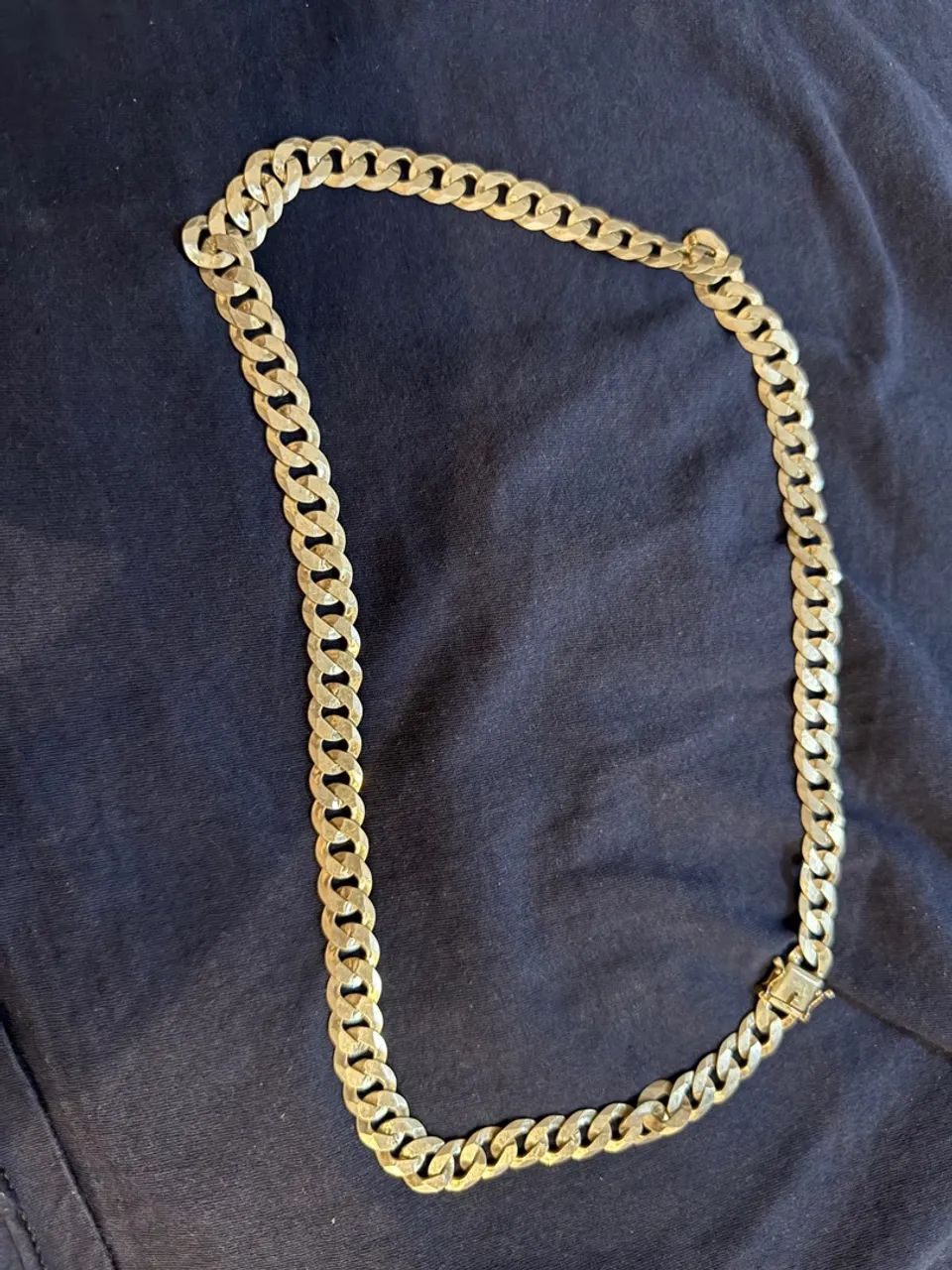 CORRENTE PRATA PURA, 13 MM 70 CM