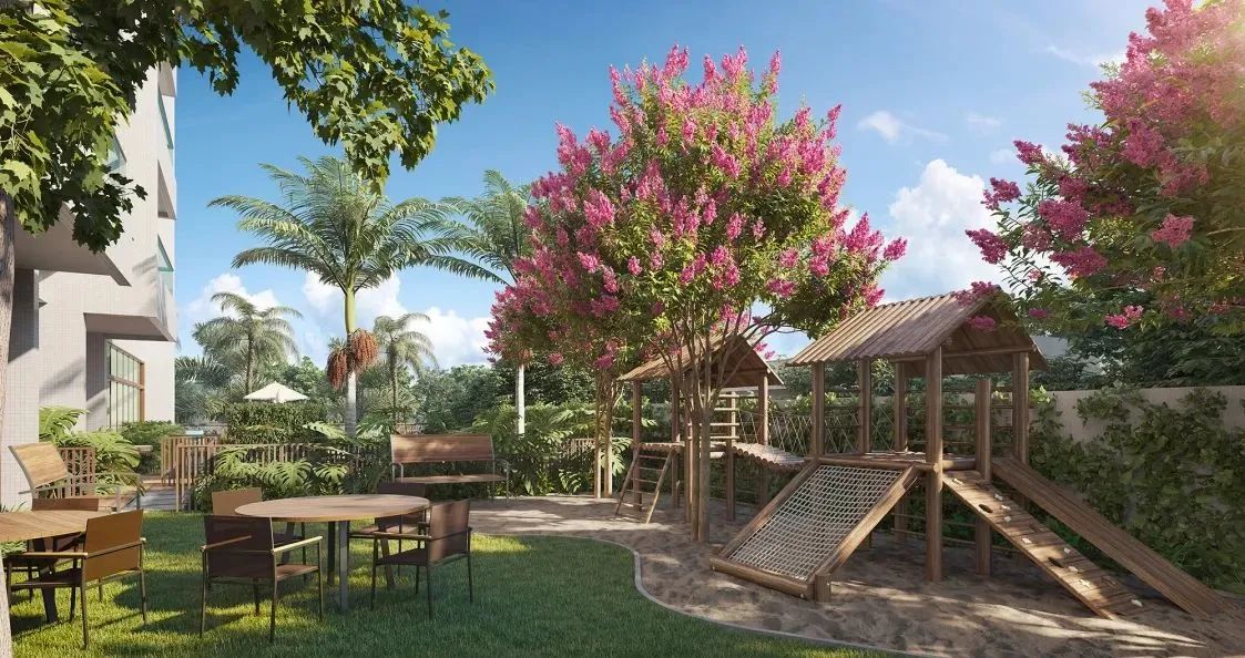 NM - PIAZZA - CASA ORANGE, APARTAMENTOS DE 105 M2, 03 QUARTOS EM PARNAMIRIM, ÁREA DE LAZER - Foto 5