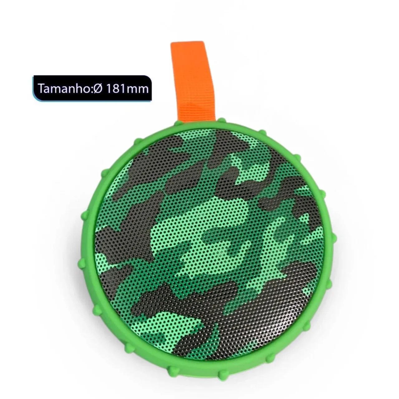 Caixa de Som Bluetooth Portátil - Camuflagem
