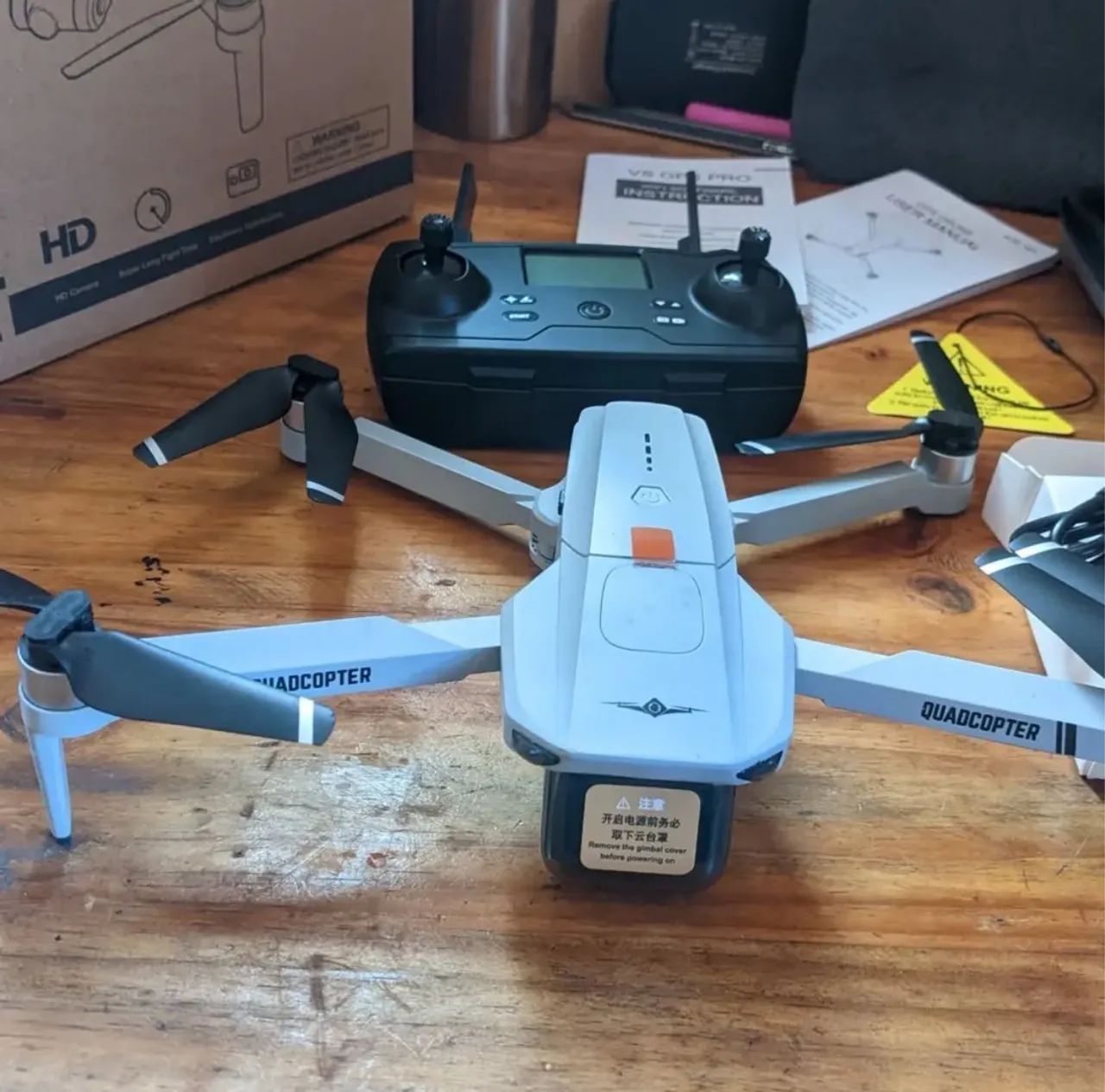 Drone Kf 102 com Câmera HD e Controle Remoto