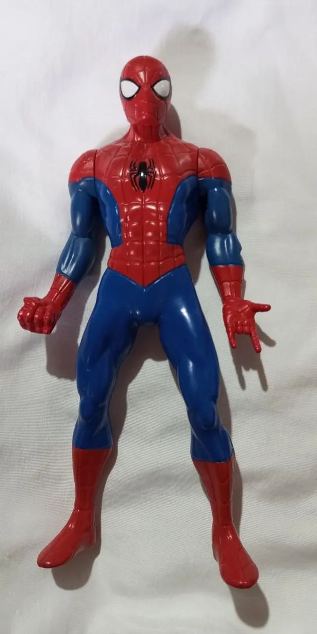 Lote bonecos Homem de ferro e Homem Aranha Marvel / Hasbro - Foto 3