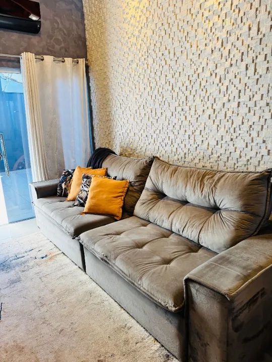  Sofá Athenas - Retrátil/Reclinável