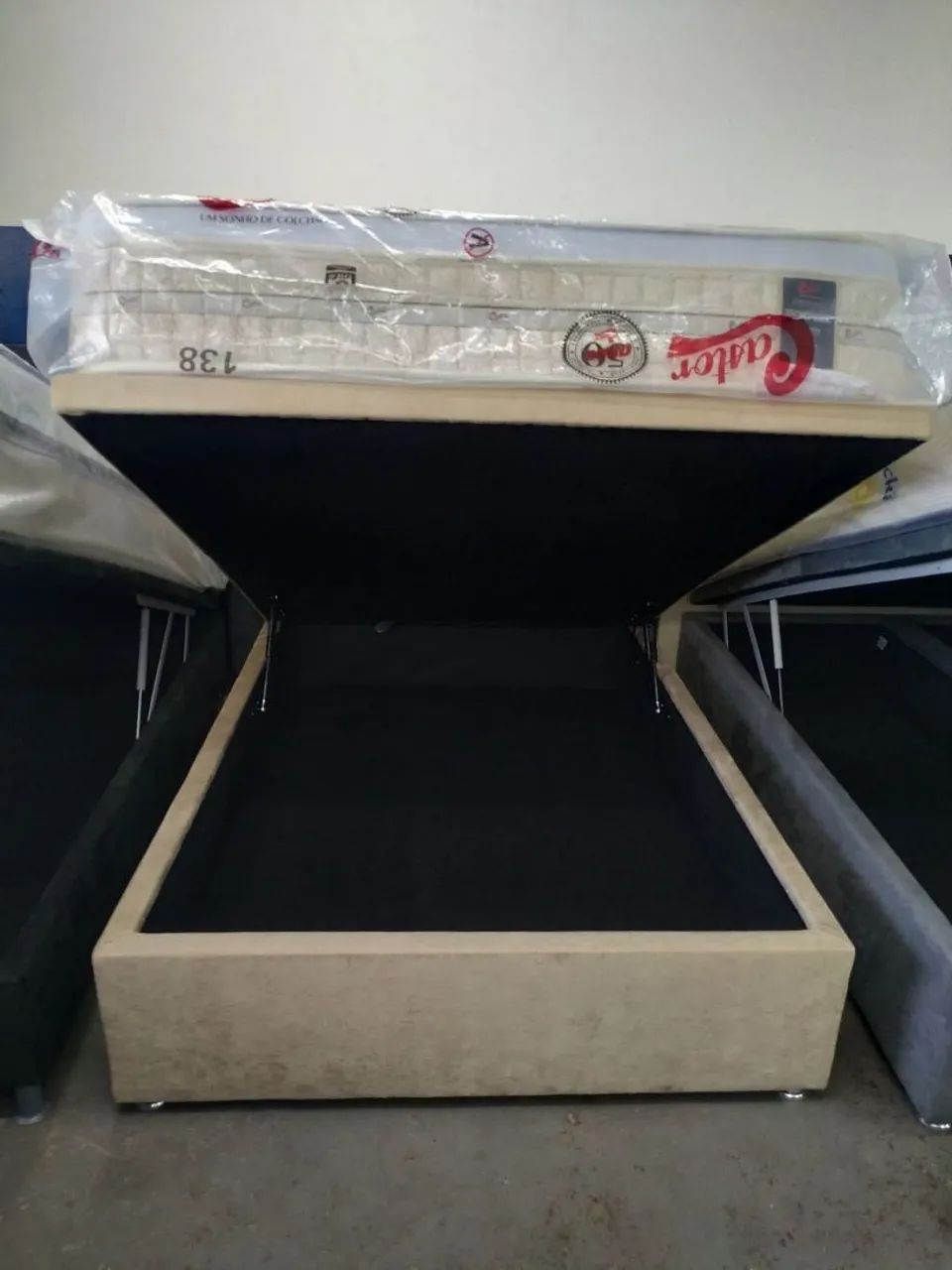 Cama Baú Queen Blindada Super Promoção! - Foto 3