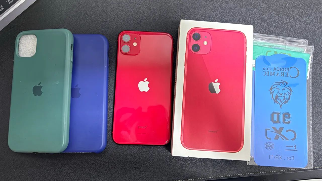 iPhone 11 (RED) 本体 Apple iPhone 11 (128 GB) - (PRODUCT)RED - Aceitável