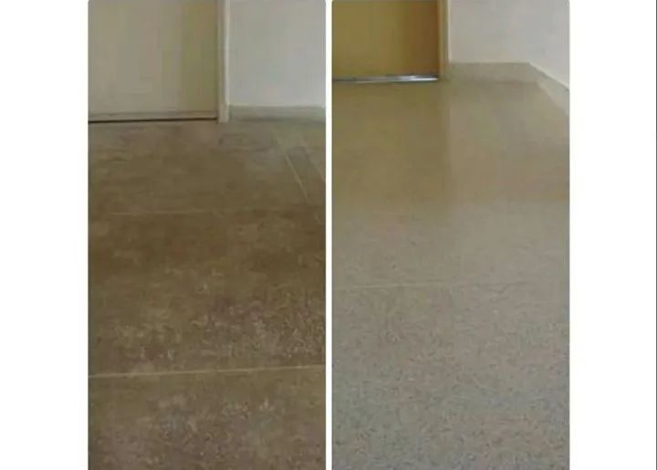 Limpeza em piso ( concreto e granitina )
