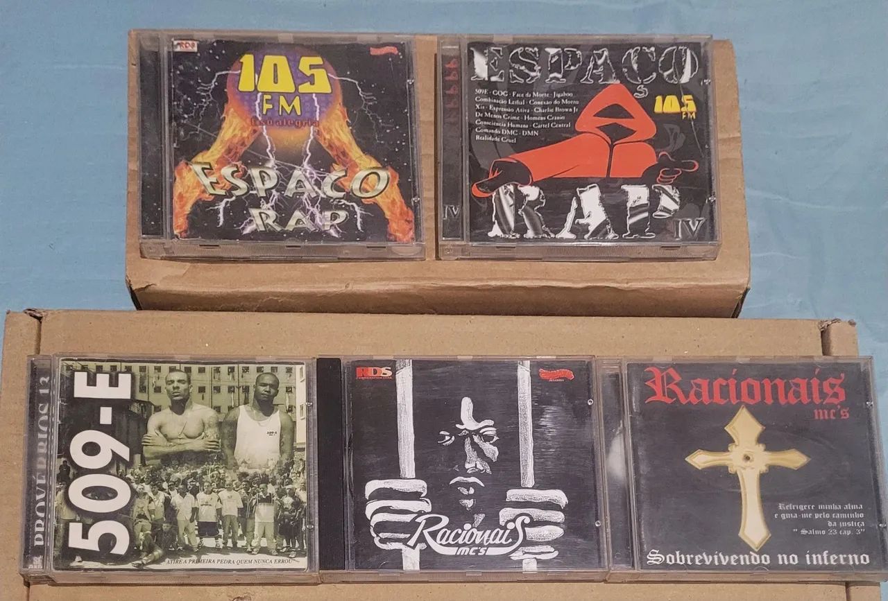 Cds coleção RAP