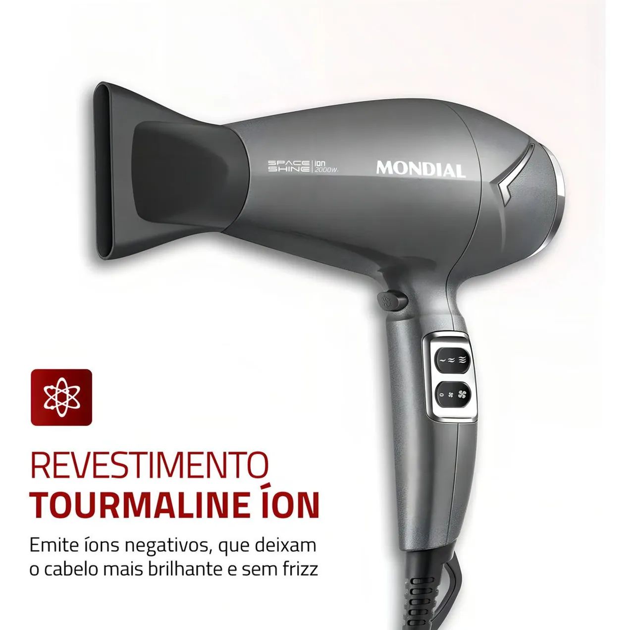 Secador de cabelo SPACE SHINE SC-20 - Foto 3