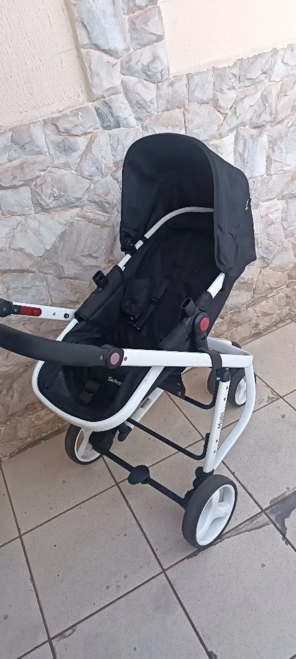 Carrinho de Bebê Safety 1st Mobi + Moisés+ bebê conforto