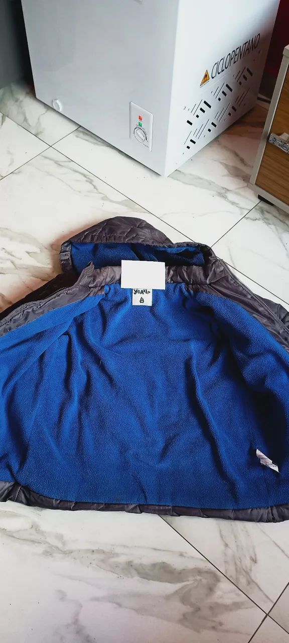 Jaqueta Infantil Acolchoada com Capuz - Foto 4