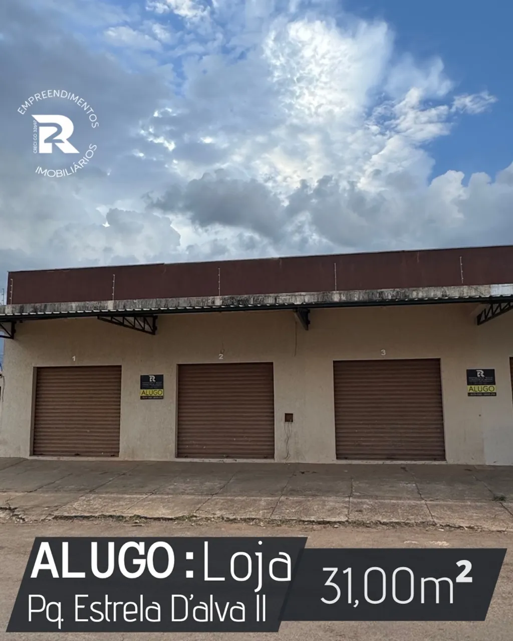 Alugo loja proximo ao Batalhão. Parque Estrela Dalva ll. Luziânia/GO COD.300