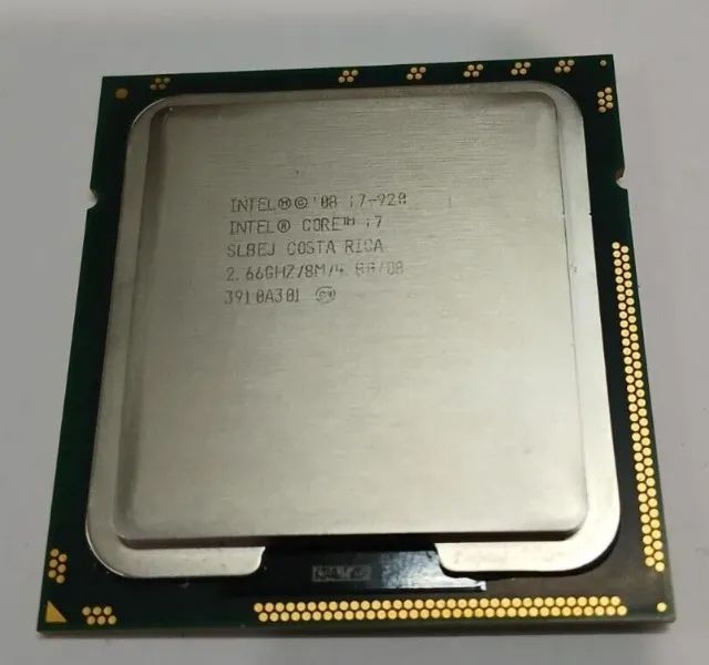 tenho 2 PROCESSADORES i7 para SERVIDOR Cpu Intel Core I7-930 IO 920 Soquete 1366 (Usado) 