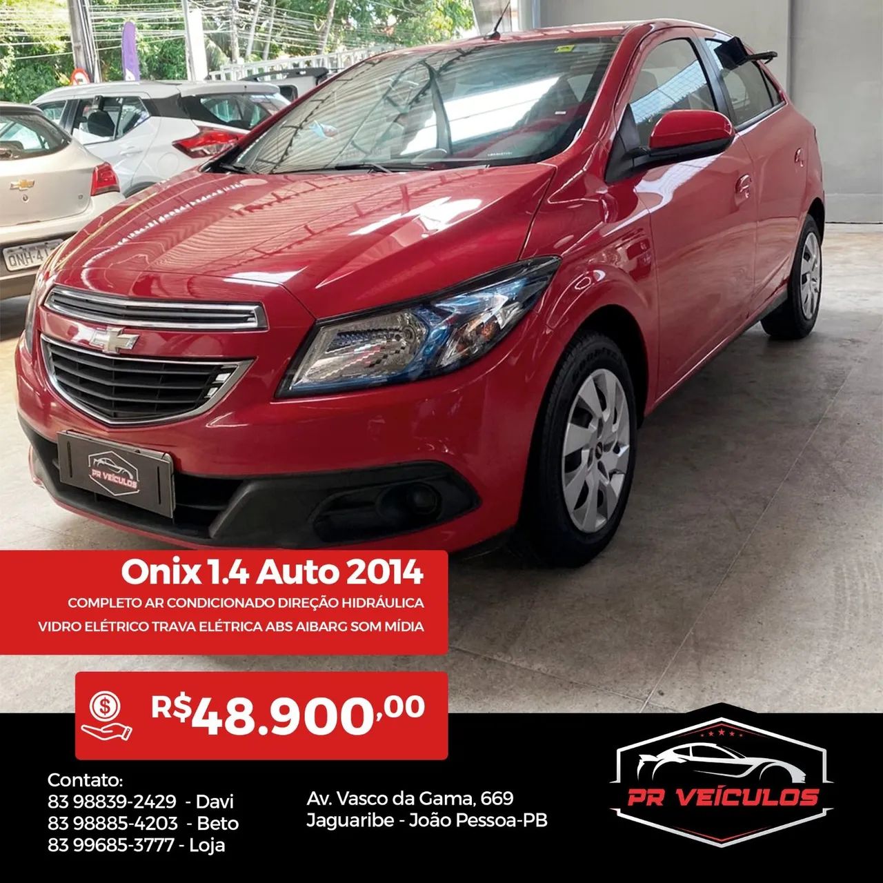 Onix 1.4 AT 2014 completo.