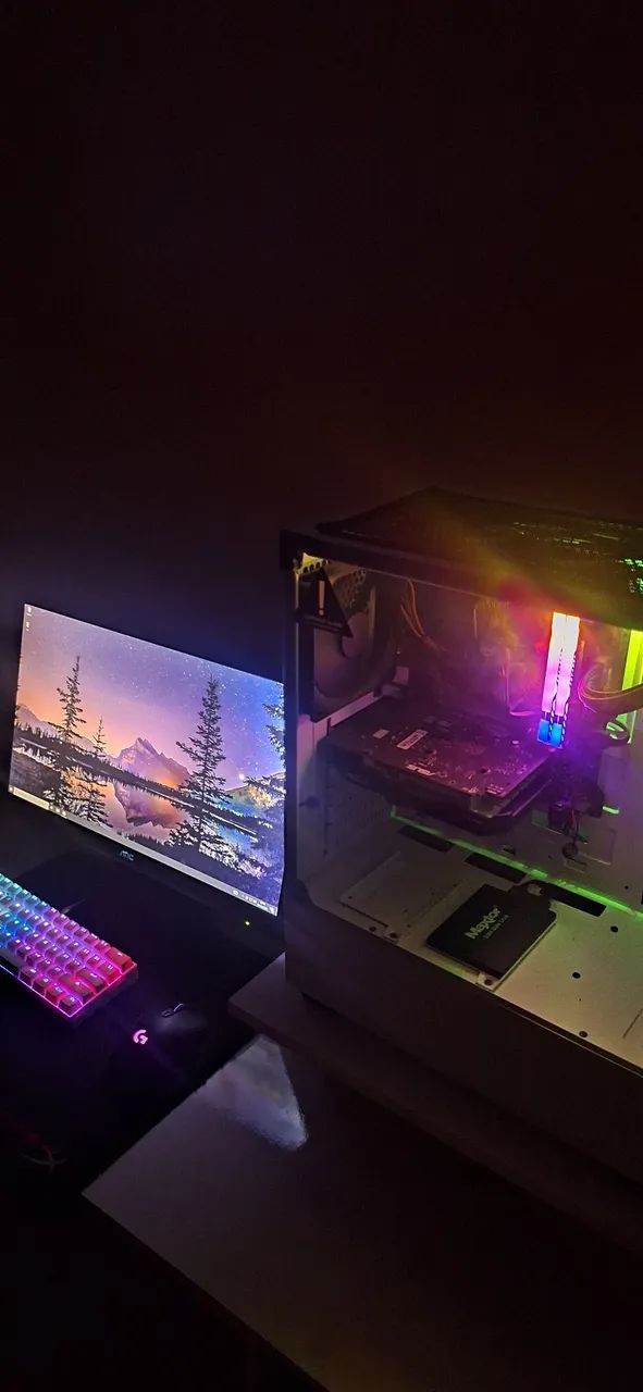 Complete PC Gamer with RGB LED64292067920385120
