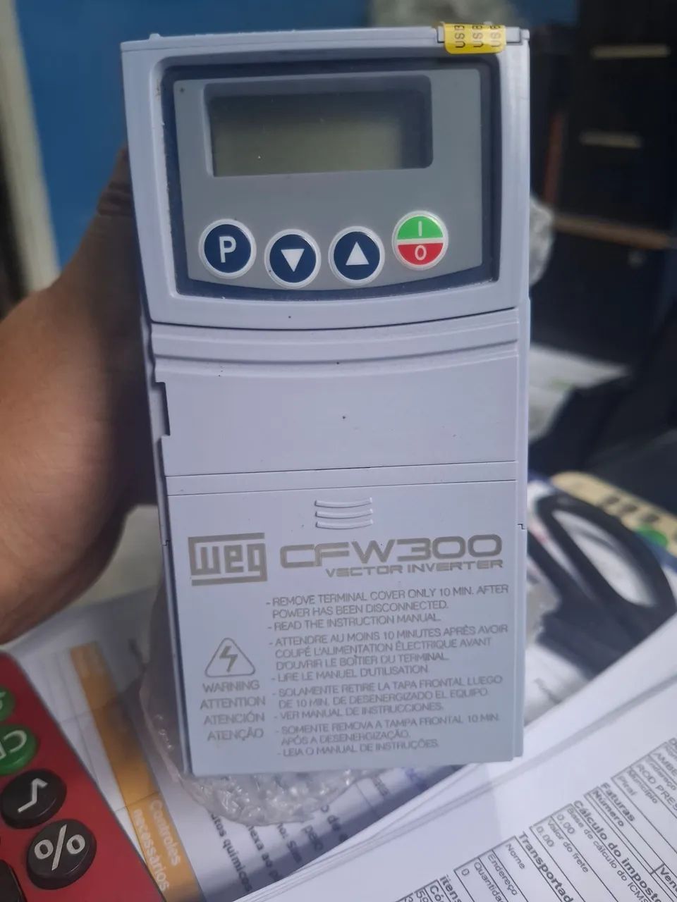 Inversor de Frequência Weg CFW300