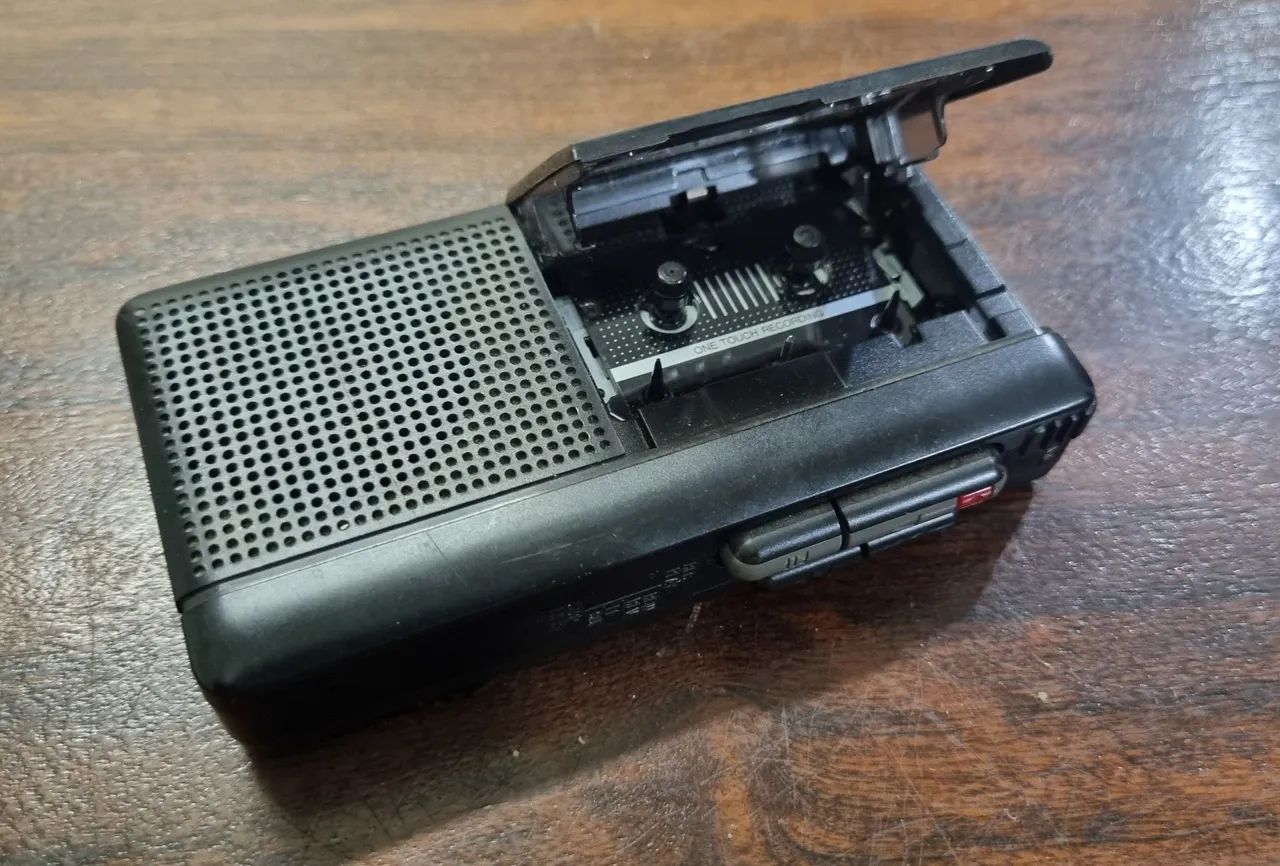 Antigo Mini Gravador de Reprodução Rápida Panasonic VAS RN-104 - Funcionando - Foto 2