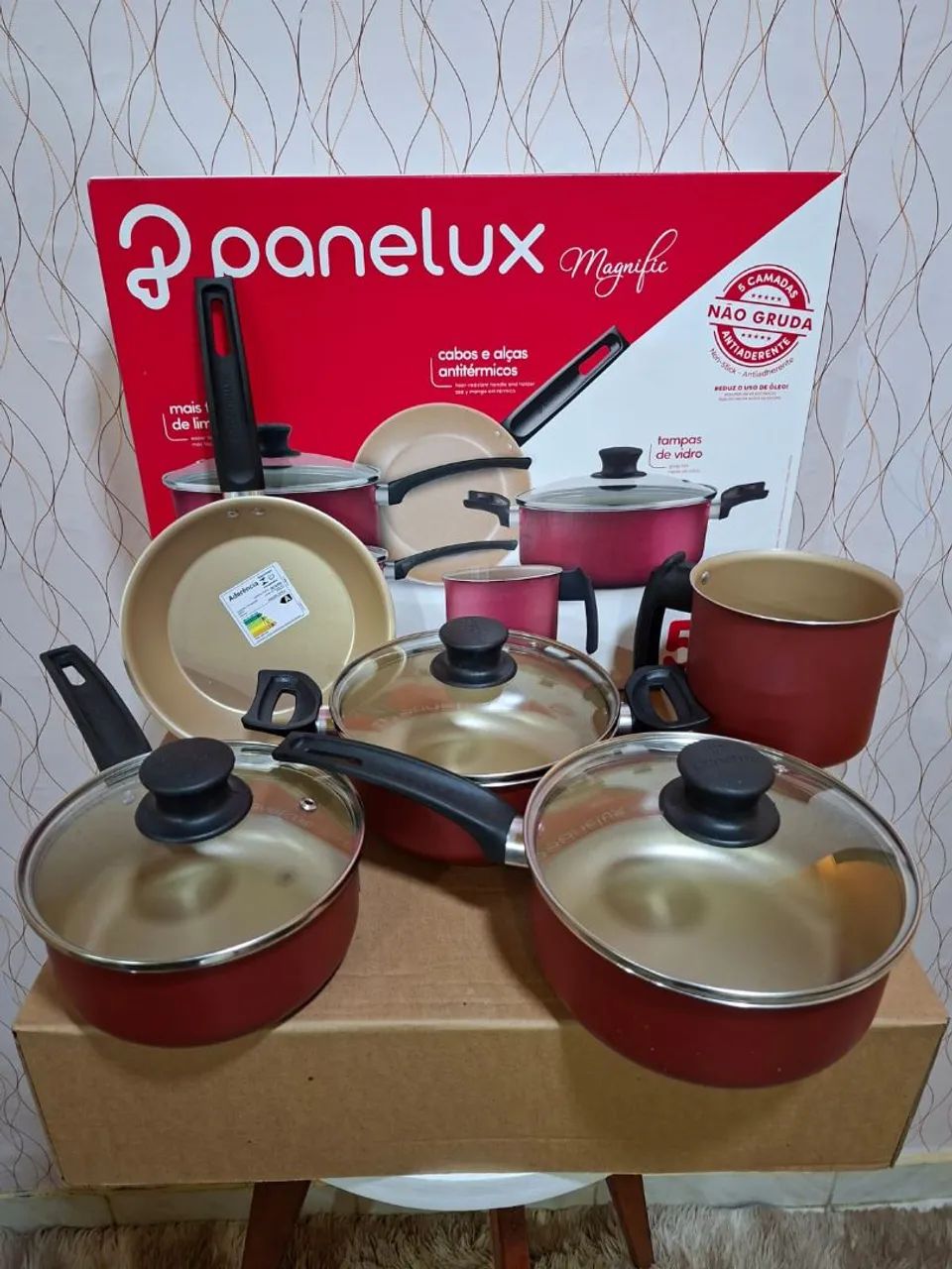 Conjunto de Panelas Panelux Magnific Antiaderente