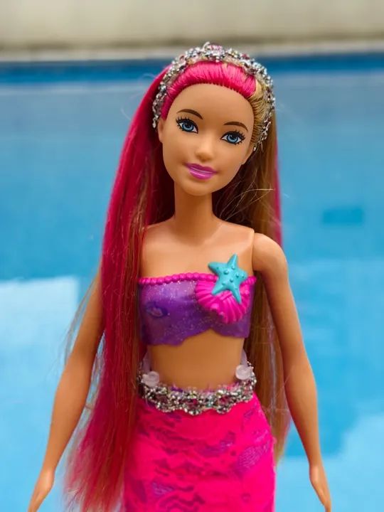 Barbie E Os Golfinhos Mágicos - Sereia Transformação Mágica