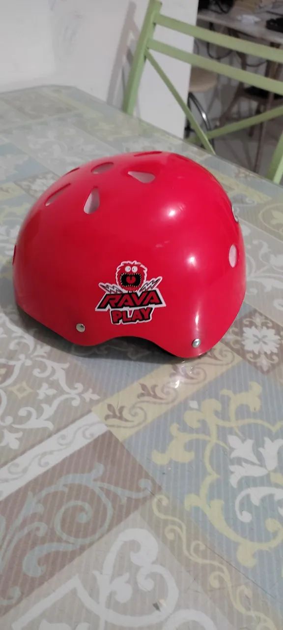  Capacete infantil para bike 