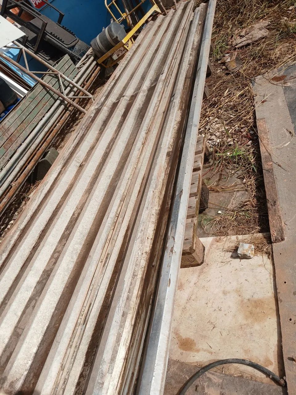 Telhas de zinco (USADAS)