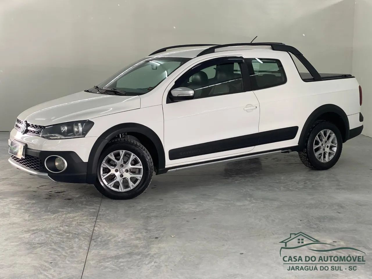 SAVEIRO CROSS 1.6 T.FLEX 16V CD  BRANCA 2014/2015 - Foto 2