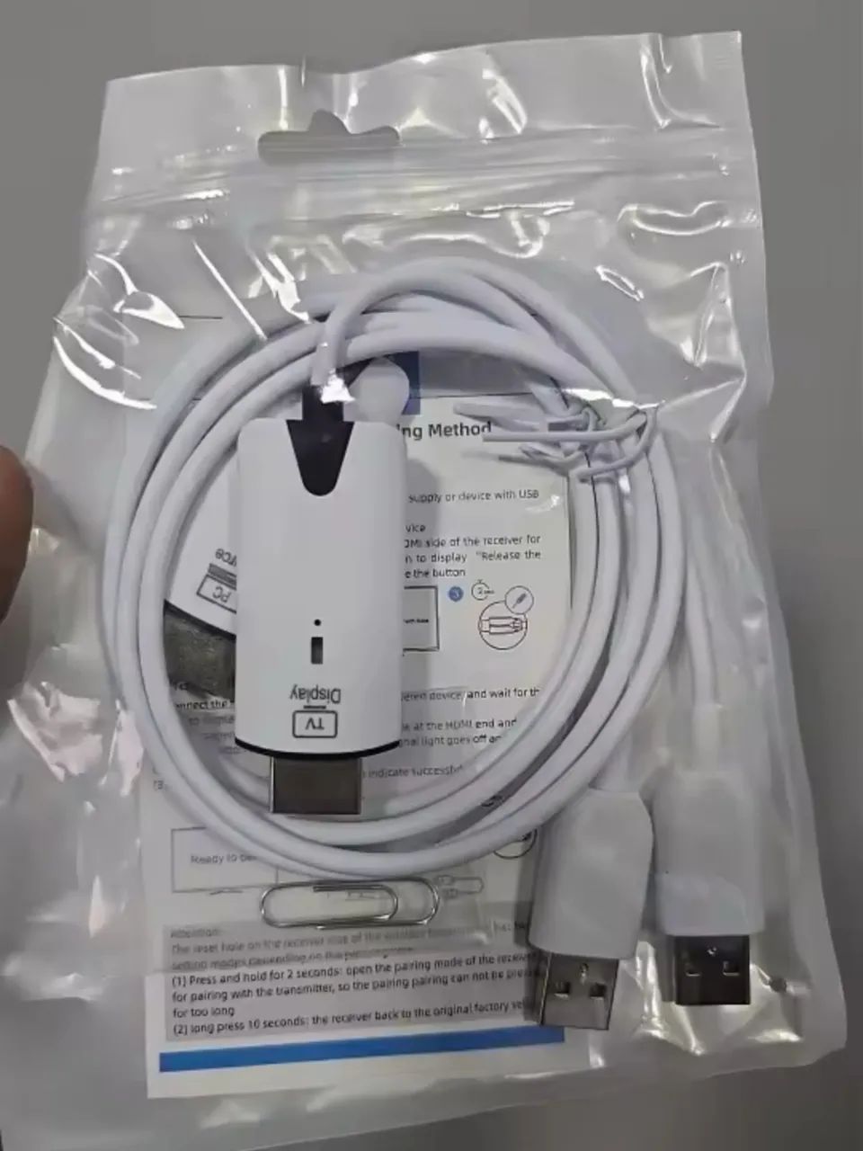 Transmissor e Receptor Sem Fio HDMI - Novo e Lacrado