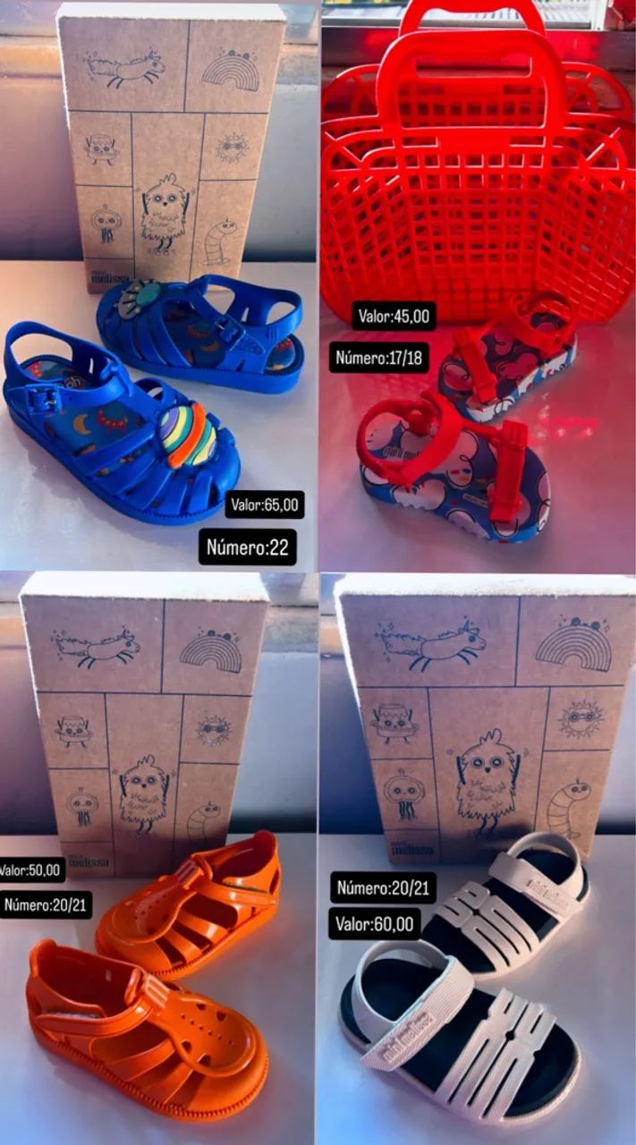 Mini Melissas infantil  - Foto 2
