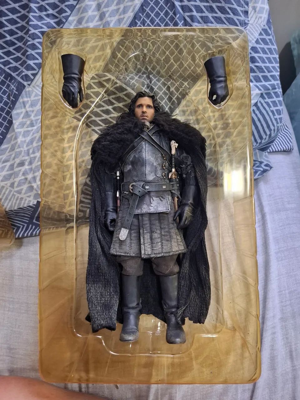 Figuras de ação Game of Thrones - Eddard Stark e Jon Snow - Threezero 1/6 - Foto 2