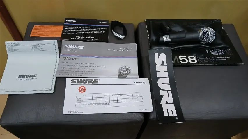 MICROFONE SHURE SM 58 - Foto 4