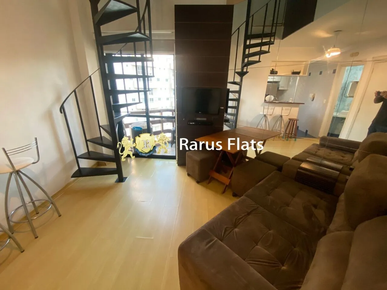 Rarus Flats - Apartamento para alugar no Itaim Bibi - Edifício Flat Time