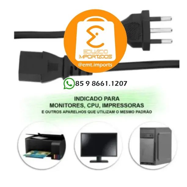 Cabo de Força Tripolar 1,2m KV556 - Foto 4