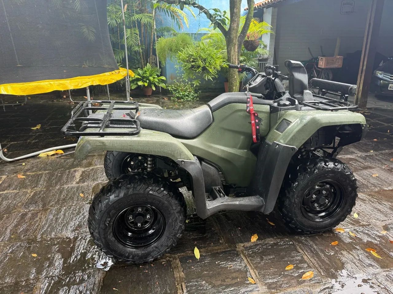 Quadriciclo honde fourtrax 420 2018 bem novinho - Foto 3