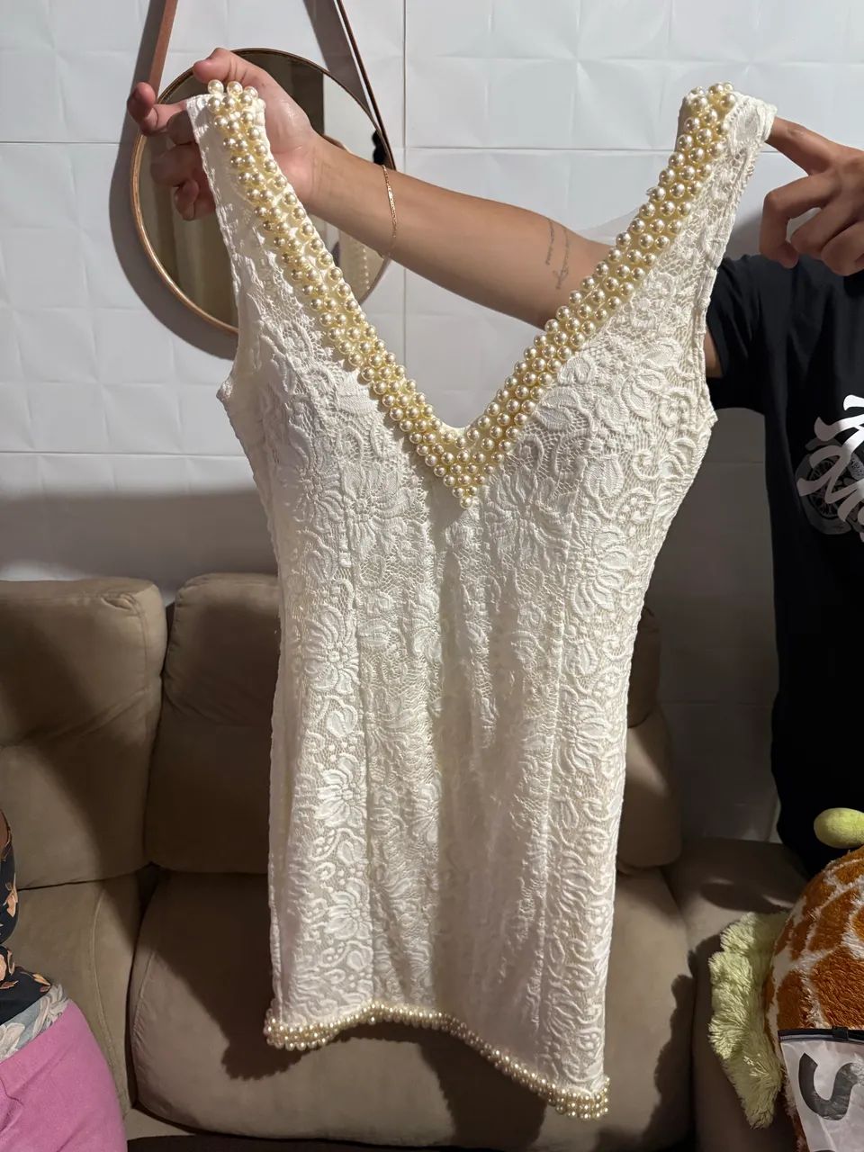 Vendo vestido perolado  - Foto 4