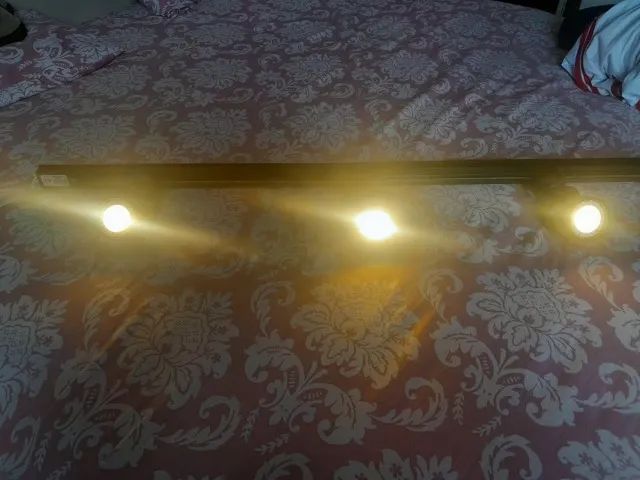 luminaria 3 luzes loja - Foto 3