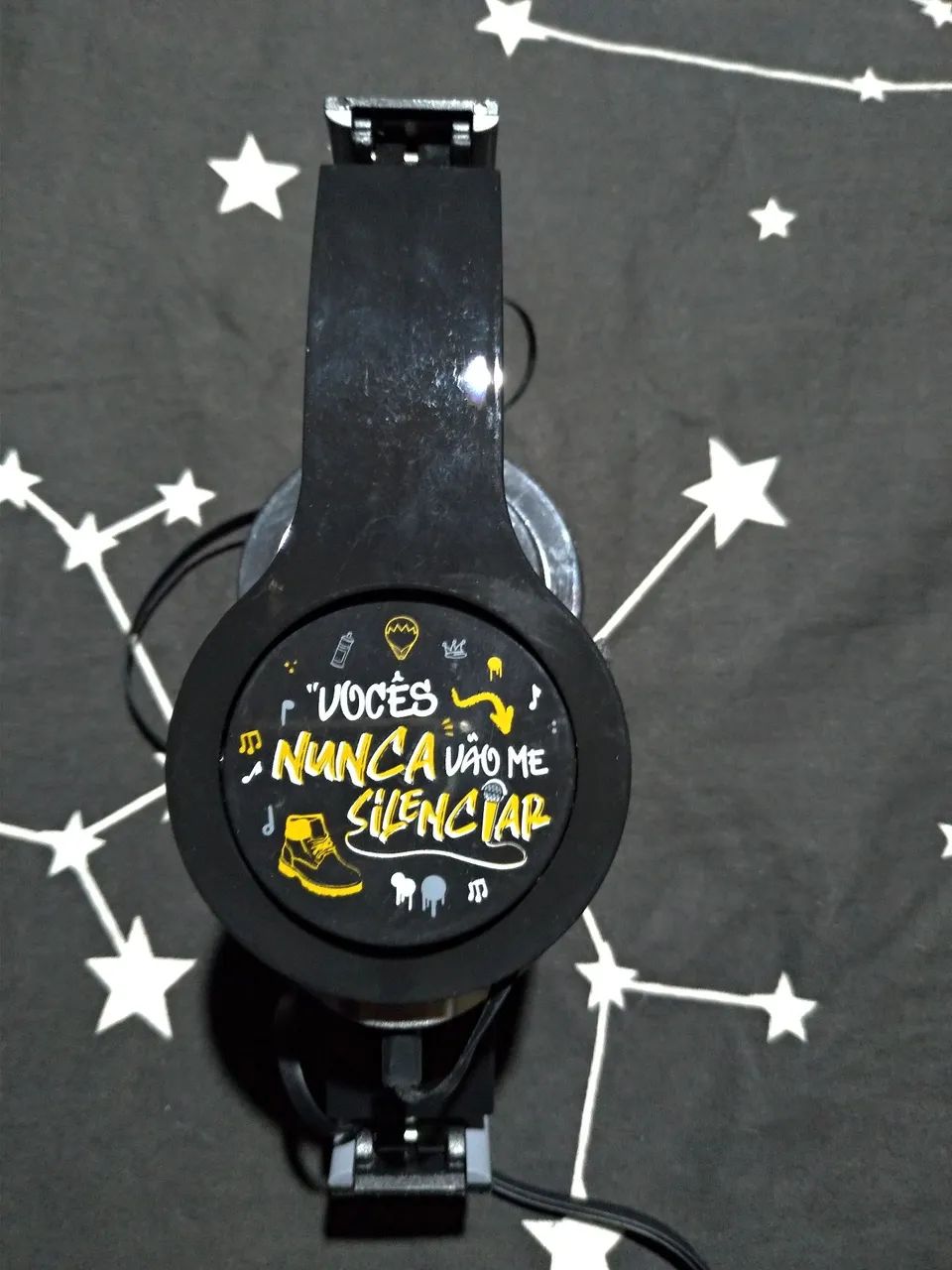 Fone exclusivo da caixa do Turista Literário 