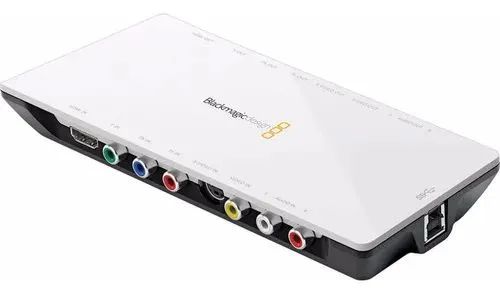 Placa De Captura Blackmagic Intensity Shuttle Usb 3.0 + Plugin para rodar no OBS (Usada)