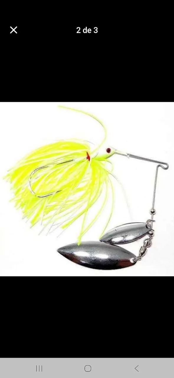 Spinner bait para pesca - Foto 2