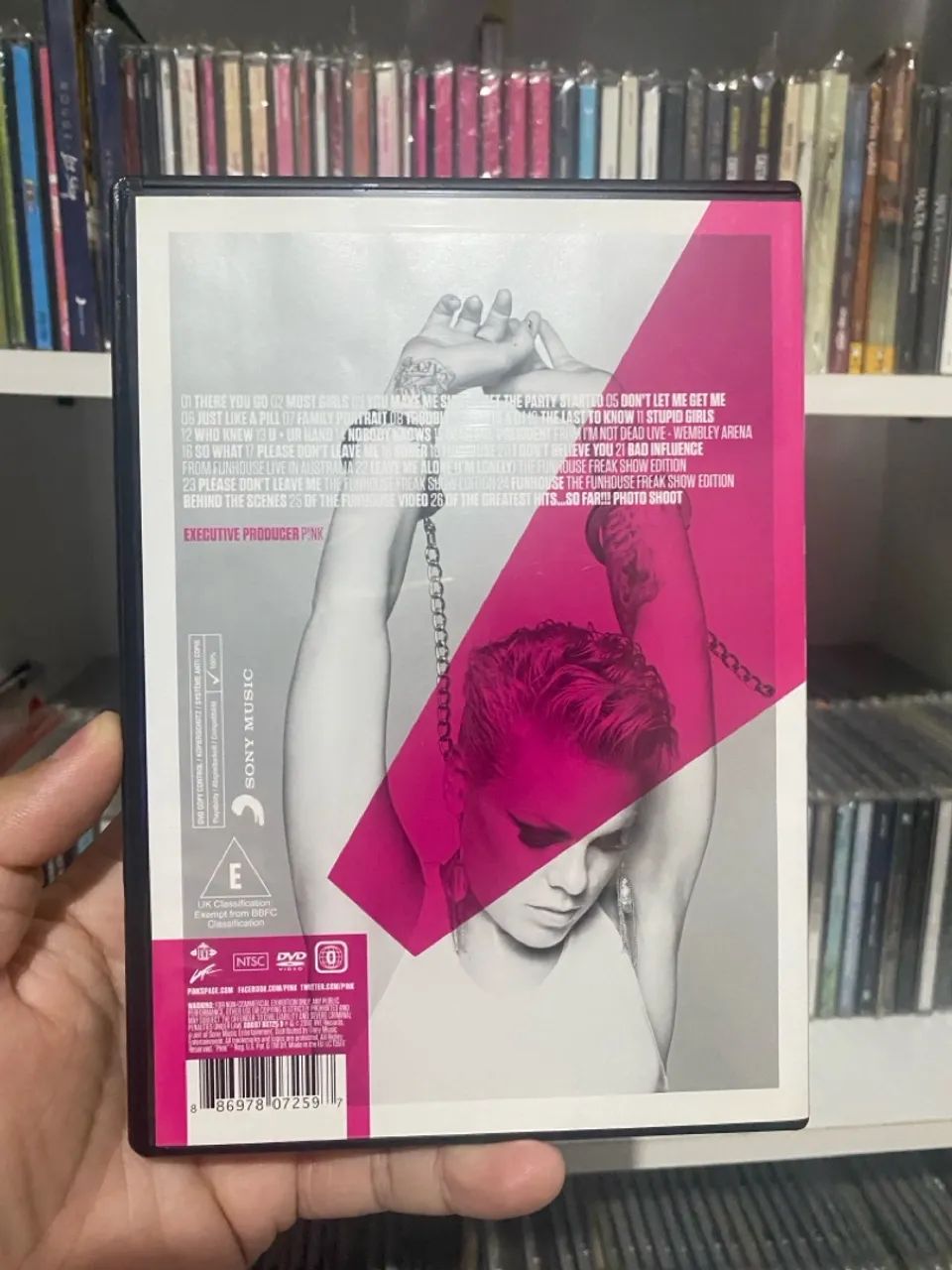 Pink (P!nk) DVD Greatest Hist So Far  - Foto 2