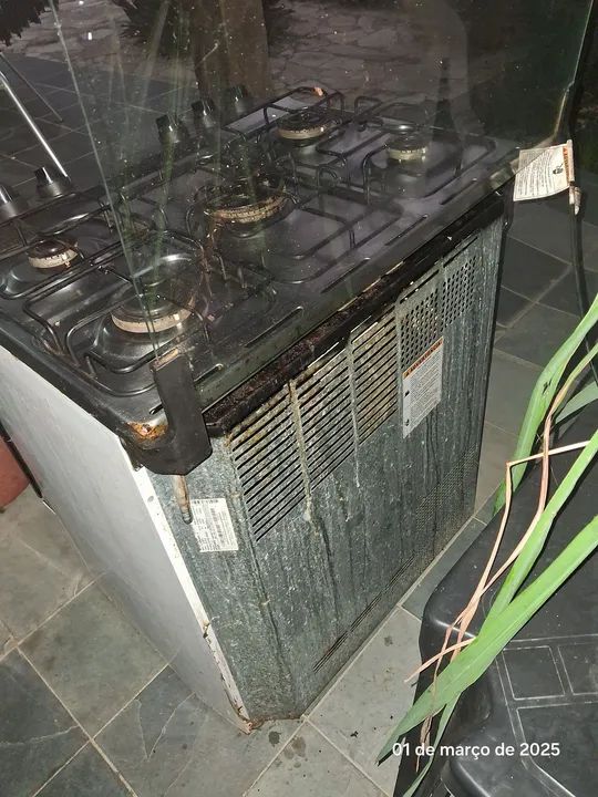 FOGÃO BRASTEMP 5 BOCAS FUNCIONA TUDO - Foto 3