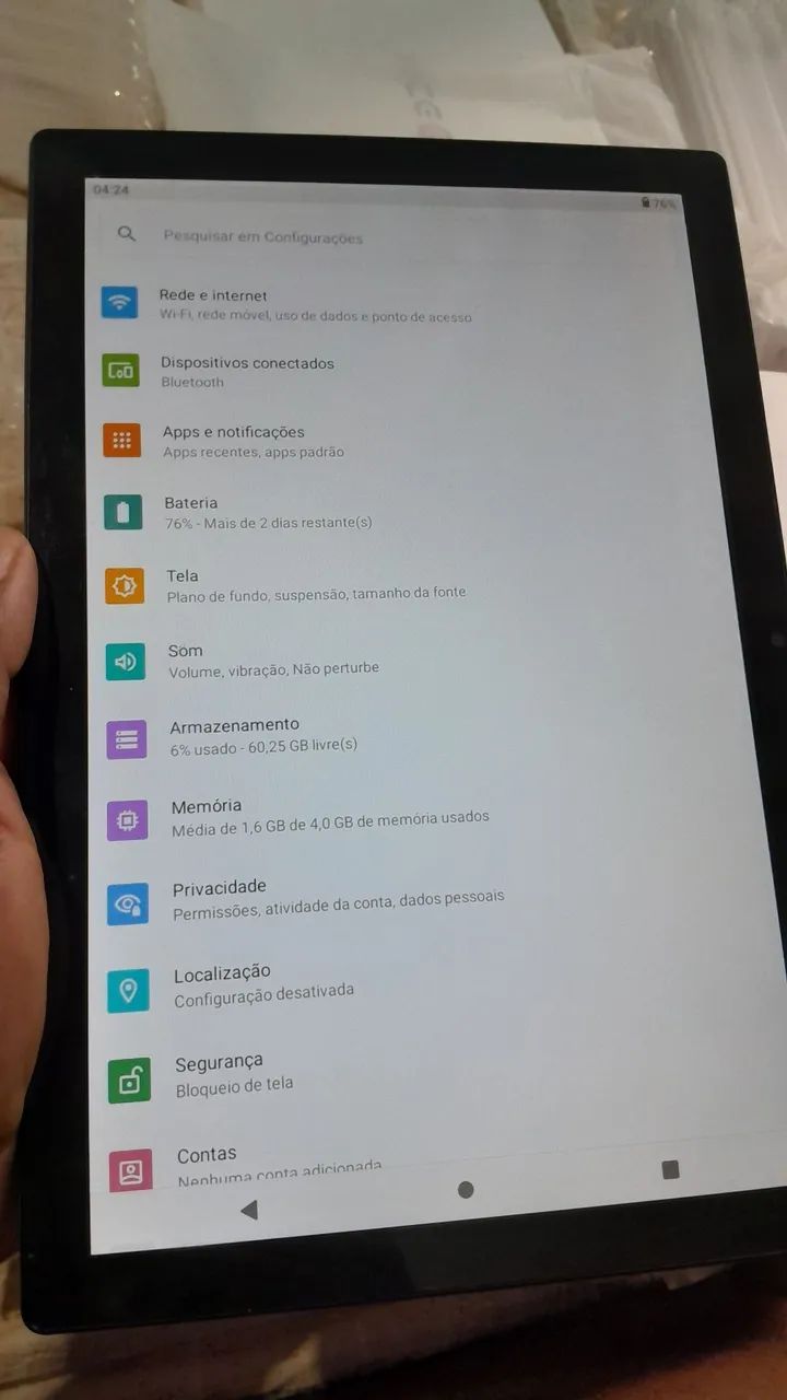 Tablet 10 Pola 4GB 64GB Estudo Lazer e trabalho - Foto 5