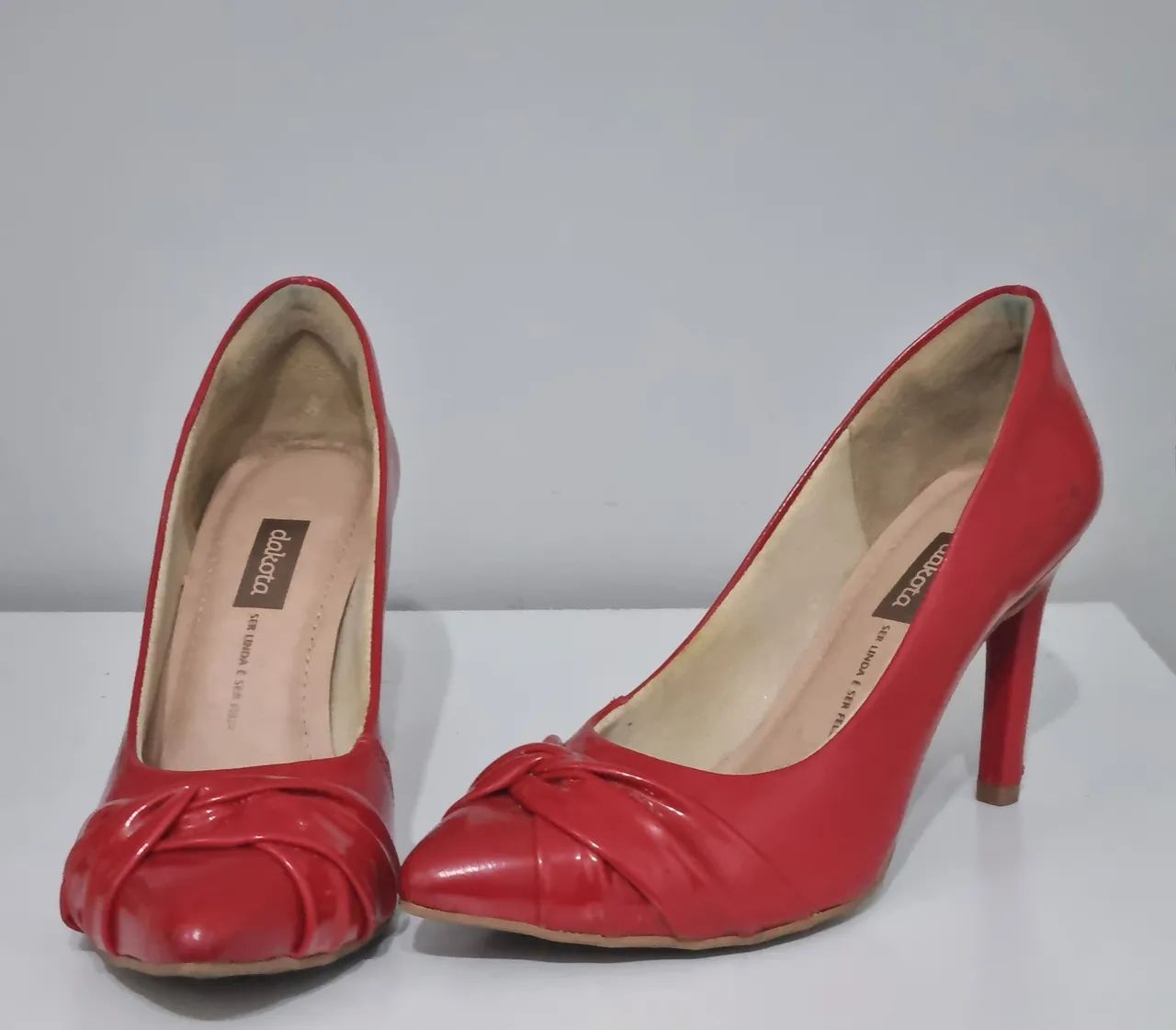 Scarpin Dakota Vermelho - Foto 2