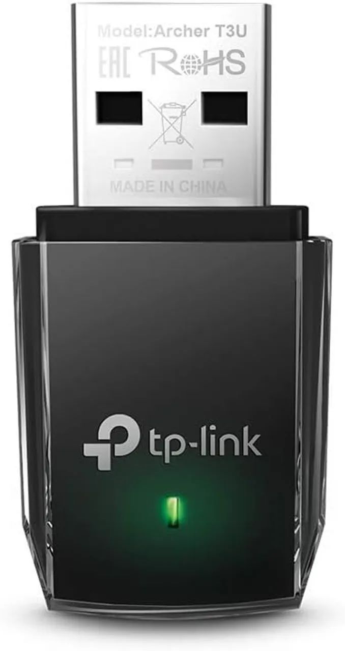 Adaptador Usb Wi-fi Tp-link Archer T3u Mini Ac1300 Dual Band 5ghz Loja Coimbra Computadore