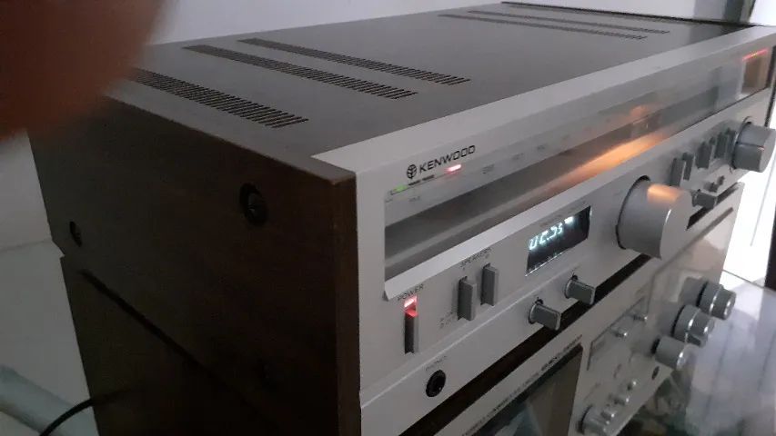 Receiver Kenwood kr 720 Impecavel  - Foto 4