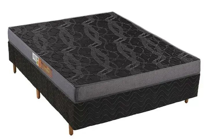 Base com colchão d20 casal macio polar