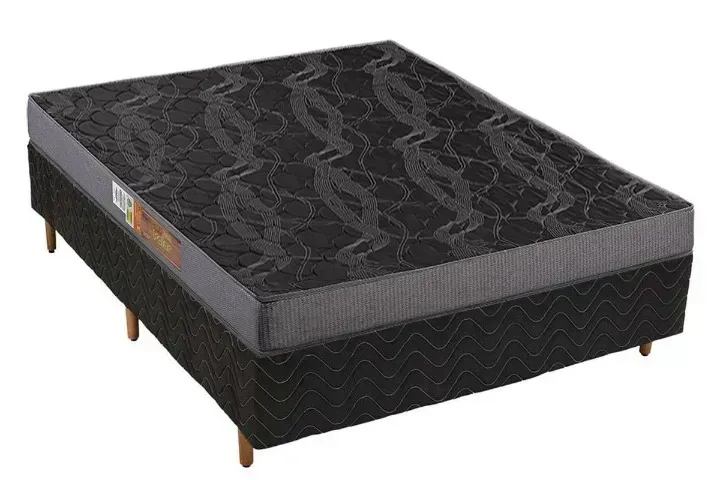 Base com colchão d20 casal macio polar