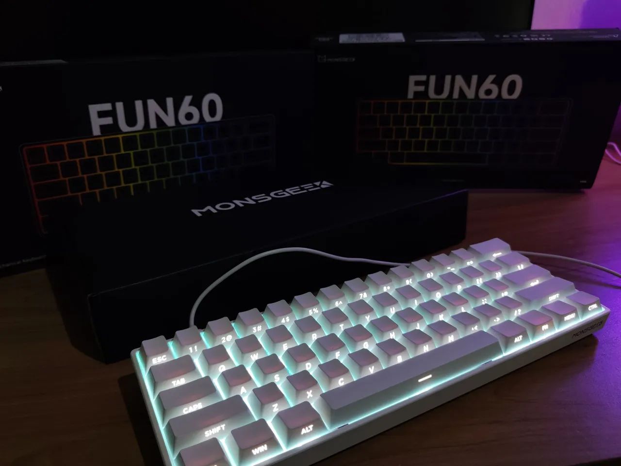 Teclado Gamer Fun 60 PRO | Magnético | NOVO - Foto 4
