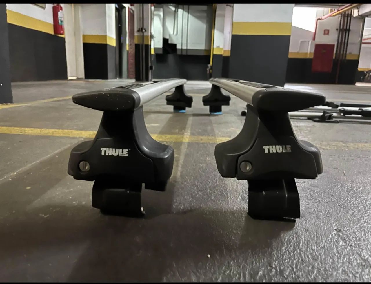 Rack Thule Wingbar para Ford Focus 2014 a 2019 ou Mitsubishi Lancer  - Foto 2