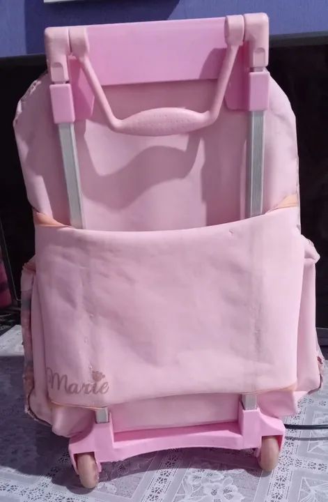 Mochila Infantil com rodinhas - Gatinha Marie - Foto 3