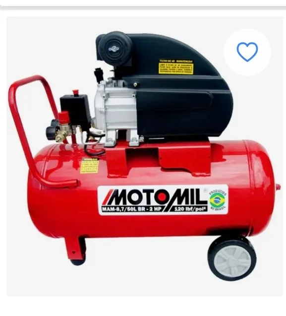 Compressor Motomil 2hp - 50 litros